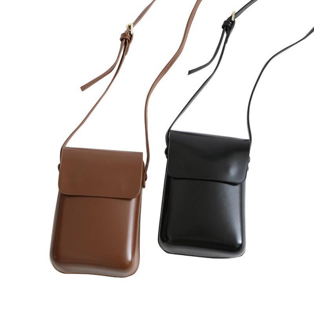 Women'S Bags Handbags - PU 가죽 플랩 크로스바디 백 심플