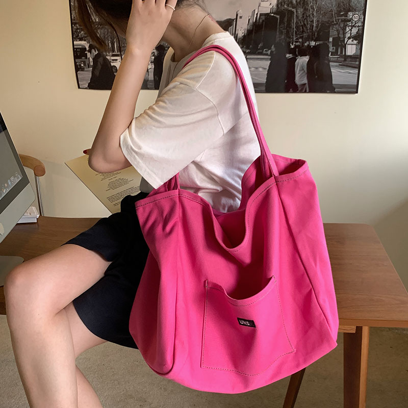 캔버스 가방 고품질 재사용 가능한 쇼핑 숄더 백 여성  - Women Bags On Sale 리뷰 및 가격